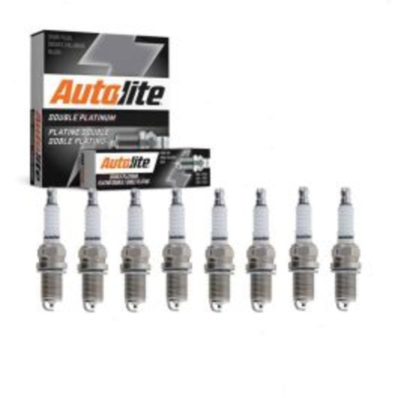 8 pc Autolite Double Platinum Spark Plug for 2007-2008 Audi RS4 4.2L V8