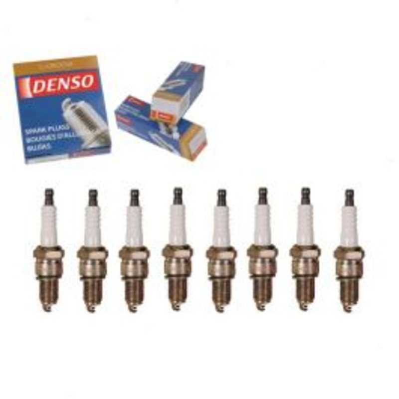8 pc DENSO Standard U-Groove Spark Plugs for 1970-1976 Plymouth Duster 5.2L V8