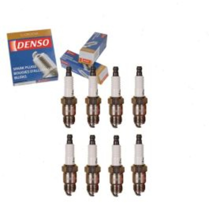 8 pc DENSO Standard U-Groove Spark Plugs for 1984 Mercury Capri 5.0L V8