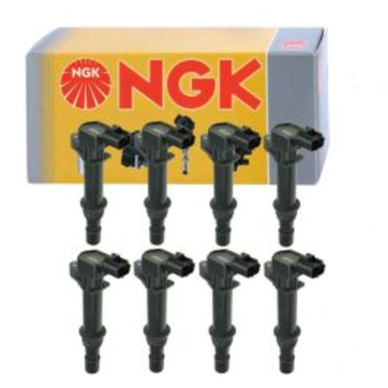 8 pc NGK Ignition Coils for 2002-2007 Dodge Ram 1500 4.7L V8