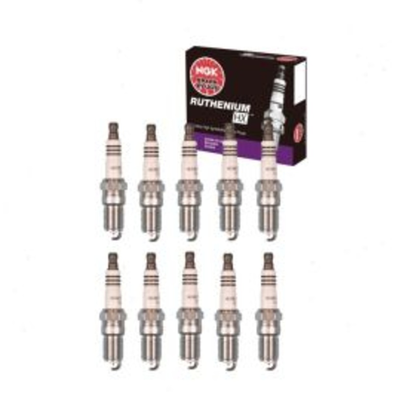 10 pc NGK Ruthenium HX 94567 TR5AHX Spark Plugs