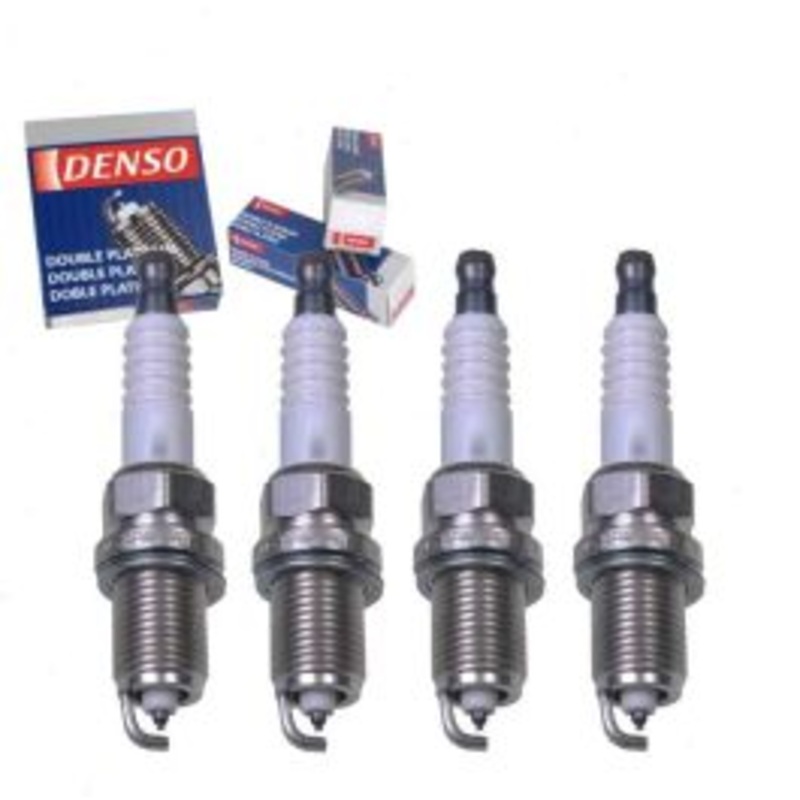 4 pc DENSO Double Platinum Spark Plugs for 2007-2014 Honda Fit 1.5L L4