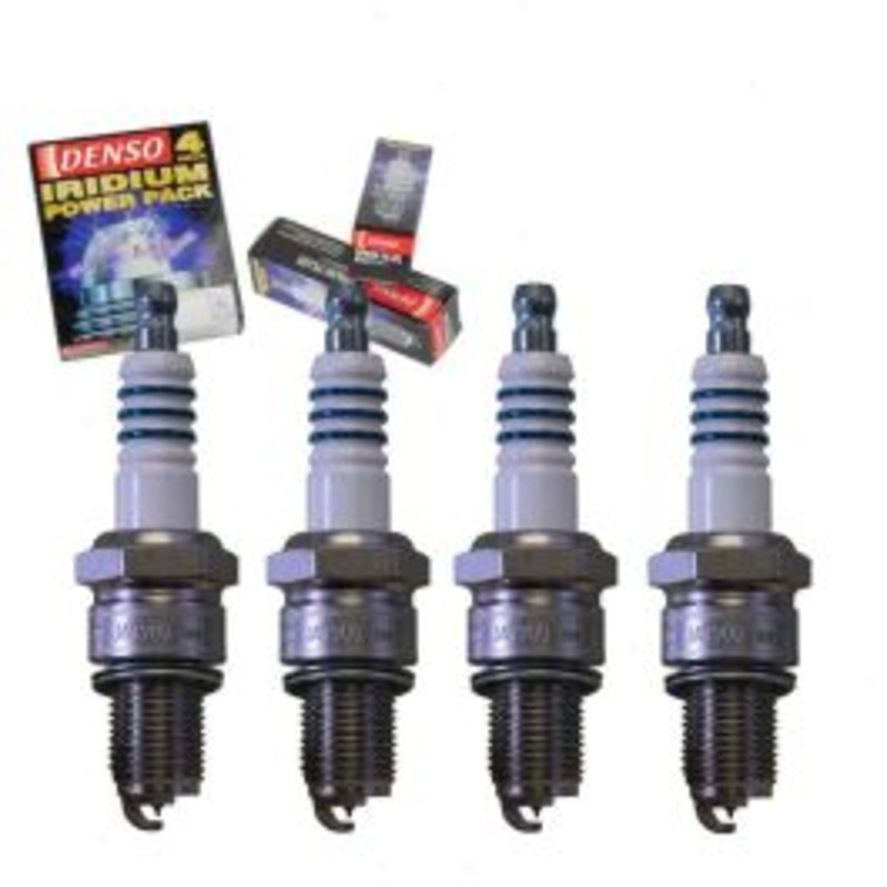 4 pc DENSO Iridium Power Spark Plugs for 1969-1974 Fiat 124 1.4L 1.6L L4