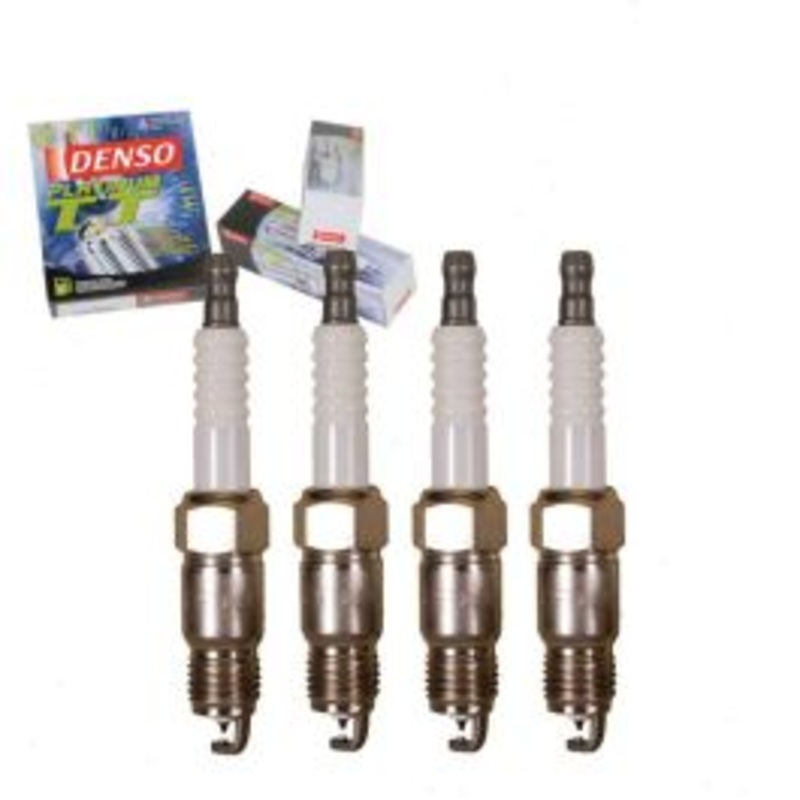 4 pc DENSO Platinum TT Spark Plugs for 1990-1992 Chevrolet Lumina 2.5L L4