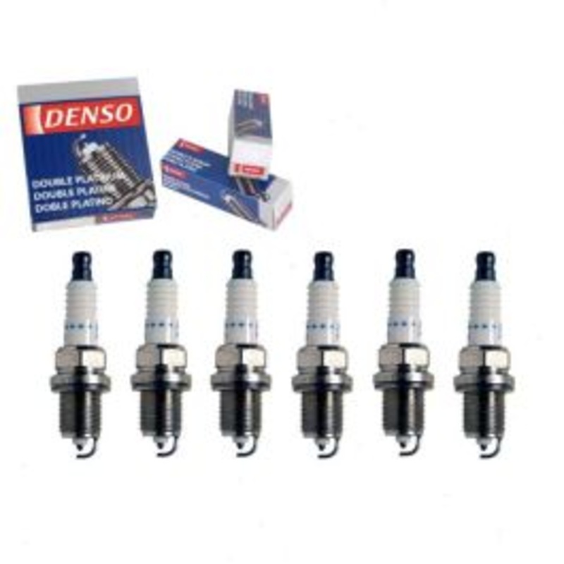 6 pc DENSO Double Platinum Spark Plugs for 2002-2005 Volkswagen Golf 2.8L V6
