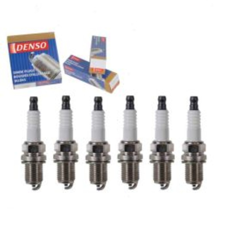 6 pc DENSO Standard Spark Plugs for 2004 Suzuki XL-7 2.7L V6