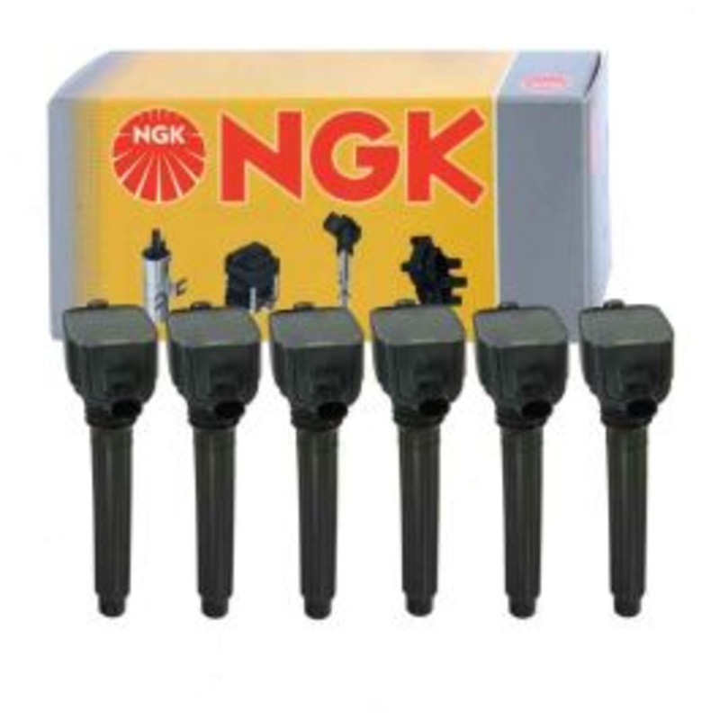 6 pc NGK Ignition Coils for 2011-2019 Dodge Grand Caravan 3.6L V6