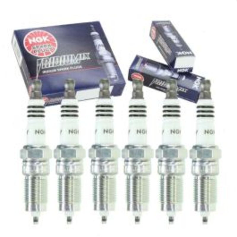 6 pc NGK Iridium IX Spark Plugs for 1985-2010 Ford Mustang 3.8L 4.0L V6