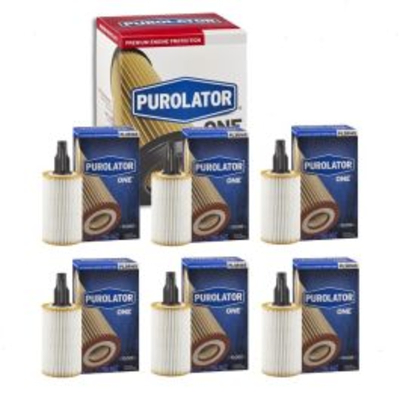 6 pc Purolator ONE PL38165 Engine Oil Filters