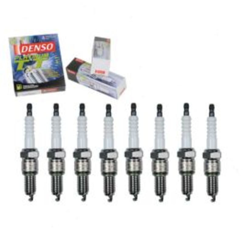 8 pc DENSO Platinum TT Spark Plugs for 1972-1973 Jeep J-2600 5.0L 5.9L V8