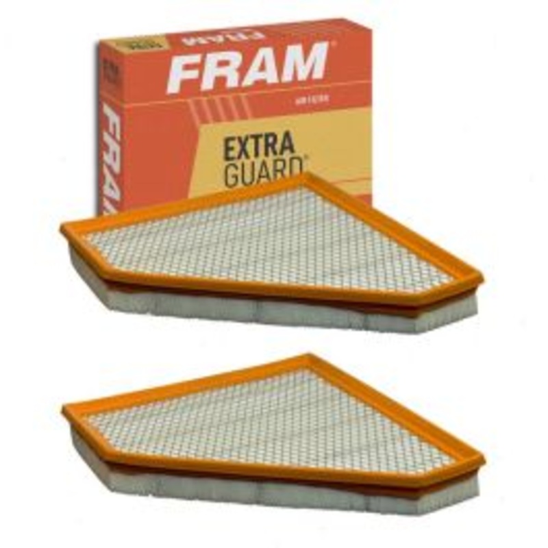 2 pc FRAM Extra Guard Air Filters for 2016-2018 Cadillac ATS