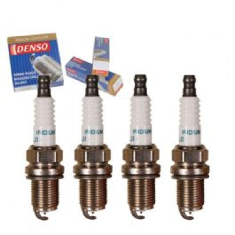4 pc DENSO Iridium Long Life Spark Plugs for 2001-2011 Saab 9-5 2.0L 2.3L L4