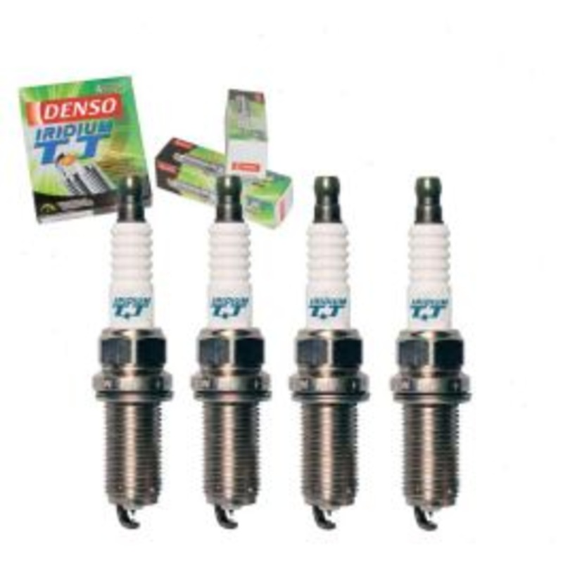 4 pc DENSO Iridium TT Spark Plugs for 2006 Saab 9-2X 2.5L H4