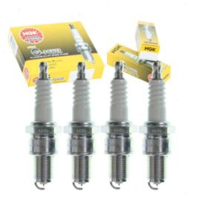 4 pc NGK G-Power Spark Plugs for 1971-1972 Subaru Star 1.1L 1.3L H4