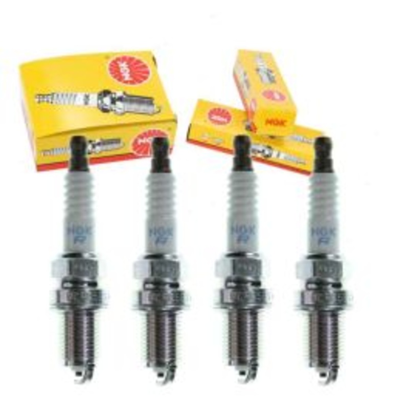 4 pc NGK Standard Spark Plugs for 1988-1990 Honda Prelude 2.0L L4