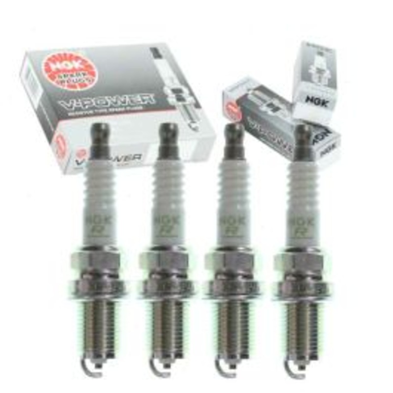 4 pc NGK V-Power Spark Plugs for 1993-1994 Plymouth Colt 2.4L L4