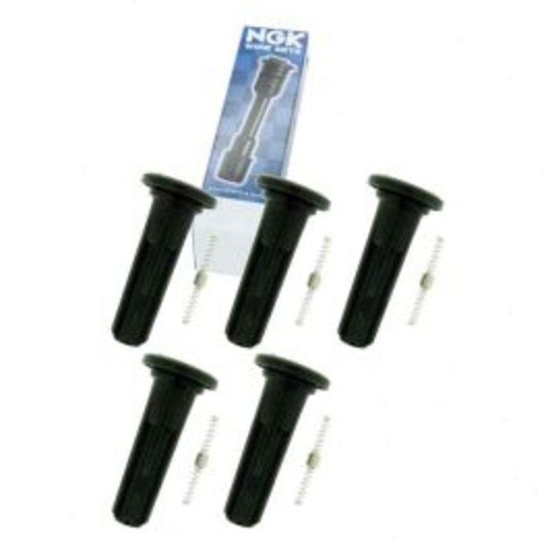 5 pc NGK Ignition Coil Boots for 2007-2008 Isuzu i-370 3.7L L5