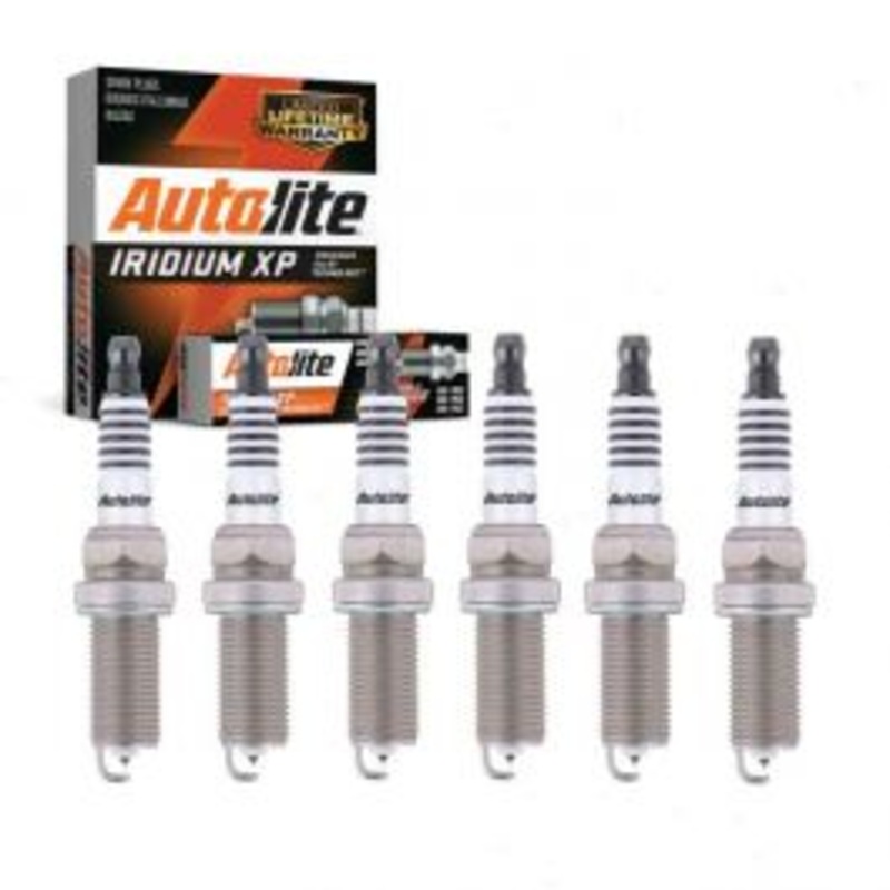 6 pc Autolite Iridium XP Spark Plug for 2009 Kia Borrego 3.8L V6