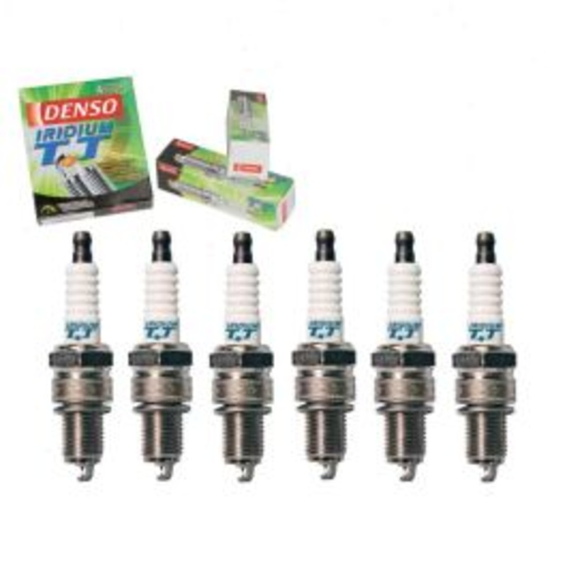 6 pc DENSO Iridium TT Spark Plugs for 1976-1978 Jeep CJ7 3.8L 4.2L L6