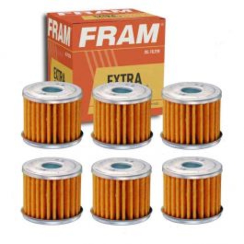 6 pc FRAM Extra Guard CH6096 Engine Oil Filters