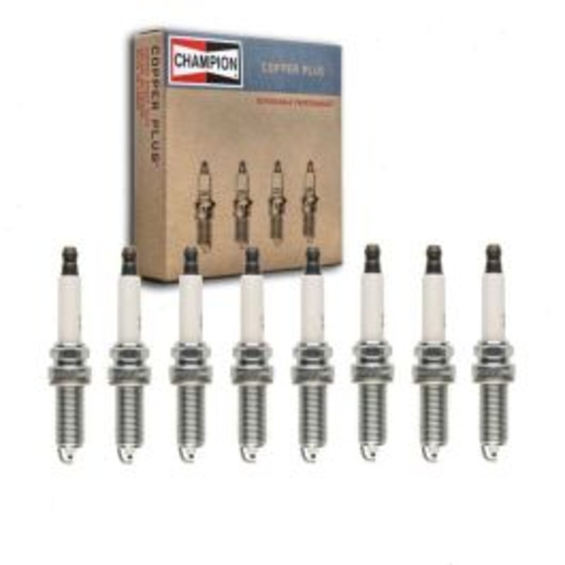 8 pc Champion Copper Plus Spark Plugs for 2011-2013 Infiniti QX56 5.6L V8