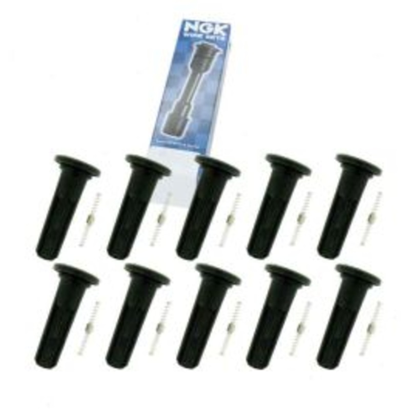10 pc NGK 58981 Ignition Coil Boots