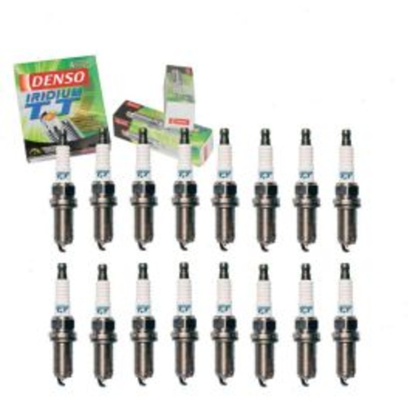 16 pc DENSO Iridium TT Spark Plugs for 2003-2008 Mercedes-Benz SL55 AMG 5.5L V8