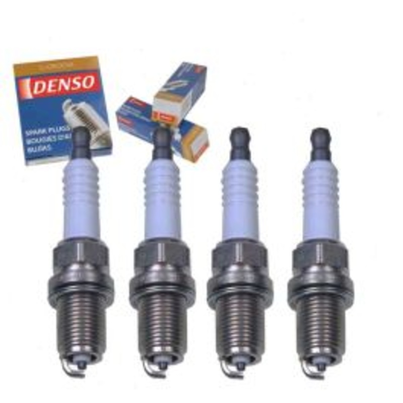 4 pc DENSO Standard U-Groove Spark Plugs for 1995-1996 Volkswagen Passat 2.0L L4