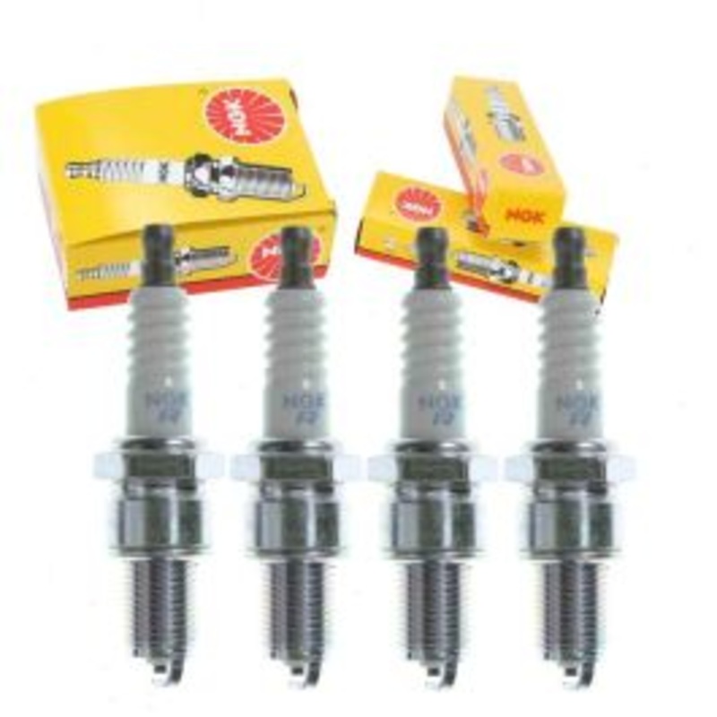 4 pc NGK Standard Spark Plugs for 1984-1987 Dodge Royal Mini Ram 2.6L L4