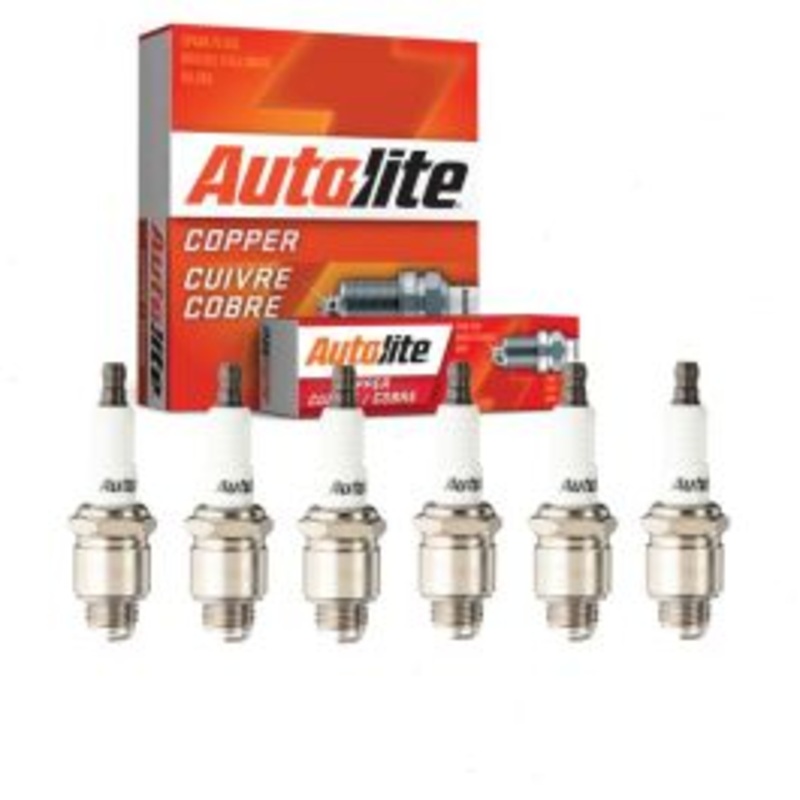 6 pc Autolite Copper Core Spark Plugs for 1953 Fargo FP1 Pickup