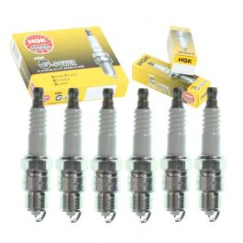 6 pc NGK G-Power Spark Plugs for 1971 Chevrolet G10 Van 4.1L L6