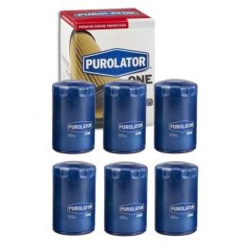 6 pc Purolator ONE PL24011 Engine Oil Filters