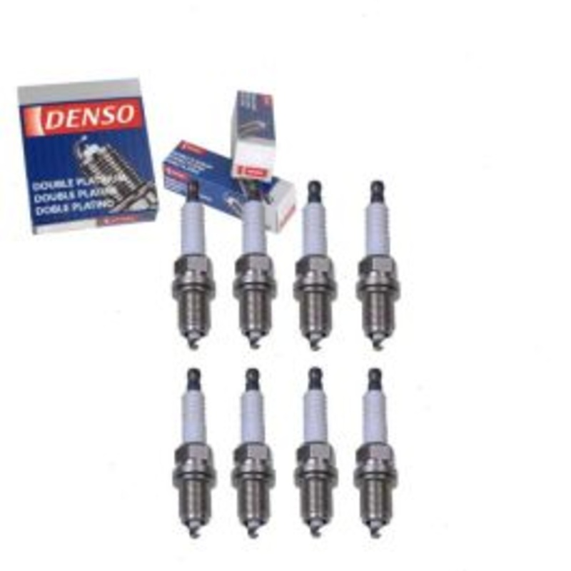 8 pc DENSO Double Platinum Spark Plugs for 1995 Rolls-Royce Corniche S 6.8L V8