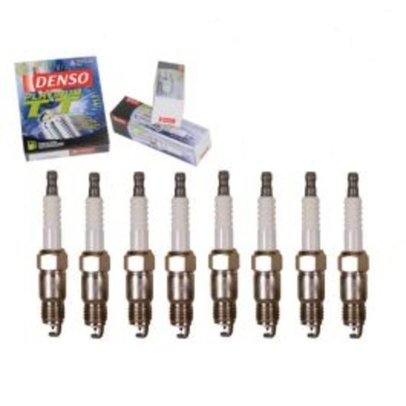 8 pc DENSO Platinum TT Spark Plugs for 1987-1988 Chevrolet R20 5.7L 7.4L V8