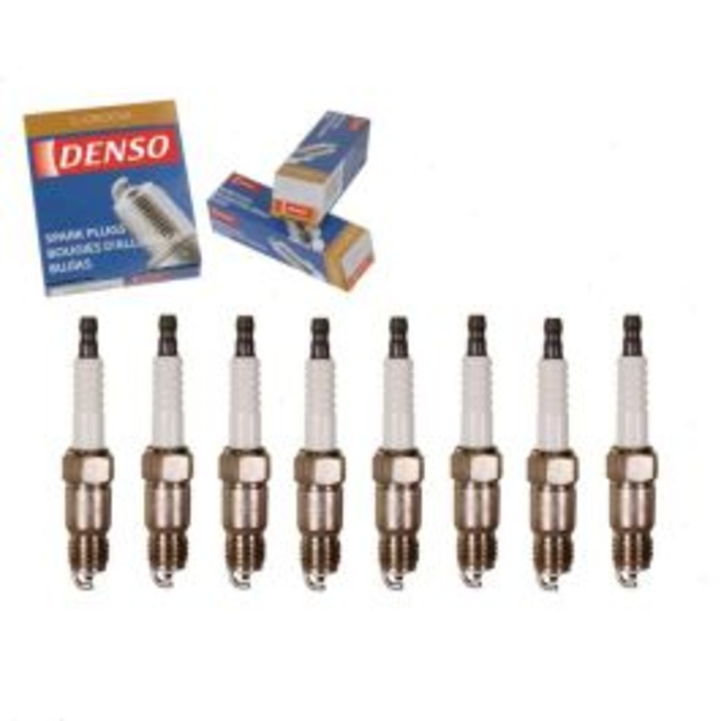 8 pc DENSO Standard U-Groove Spark Plugs for 1993 Cadillac Fleetwood 5.7L V8