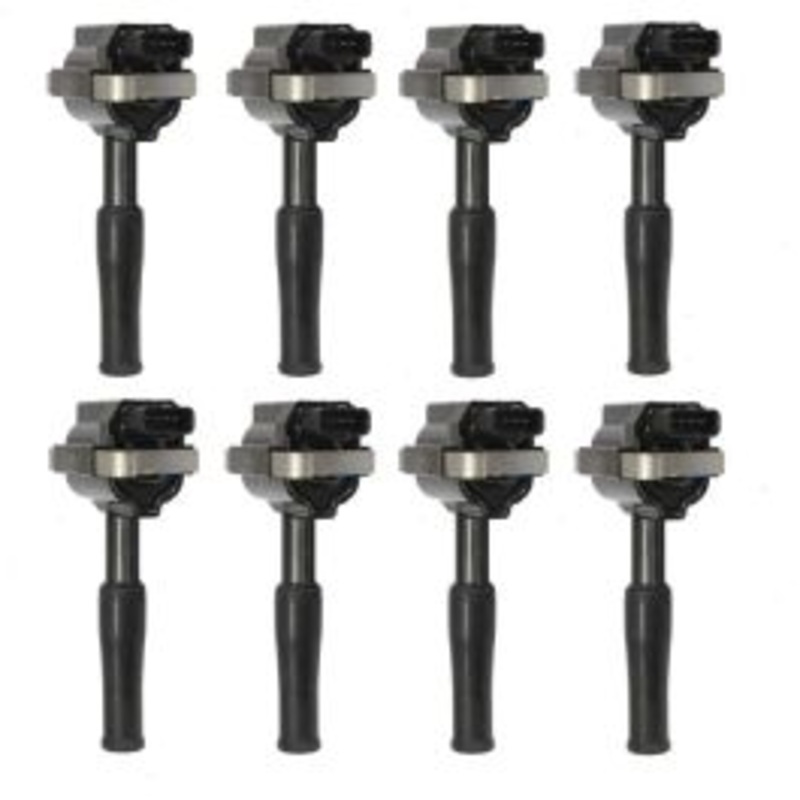 8 pc Hitachi Ignition Coils for 1997-2002 Jaguar XK8 4.0L V8