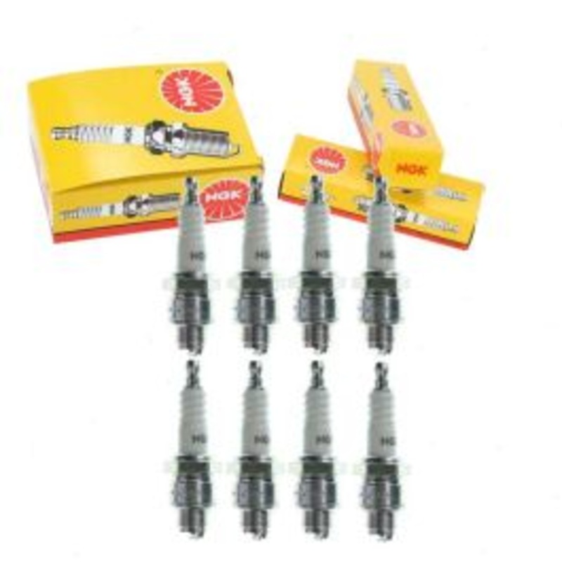 8 pc NGK Standard Spark Plugs for 1968 Jeep J-2600 5.4L V8