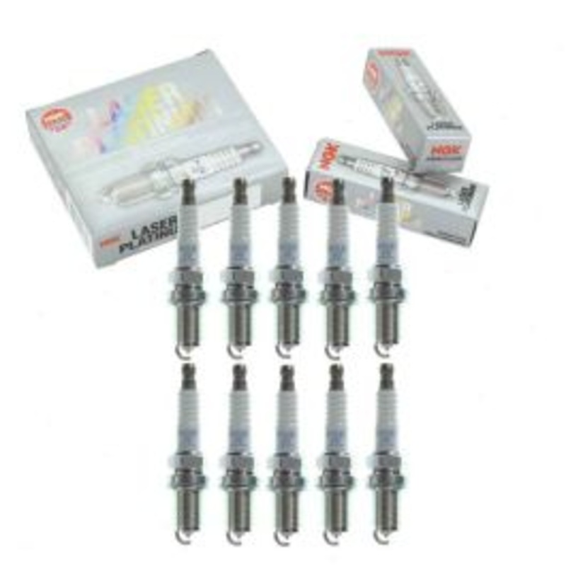 10 pc NGK Laser Platinum 4639 PFR6L-11 Spark Plugs