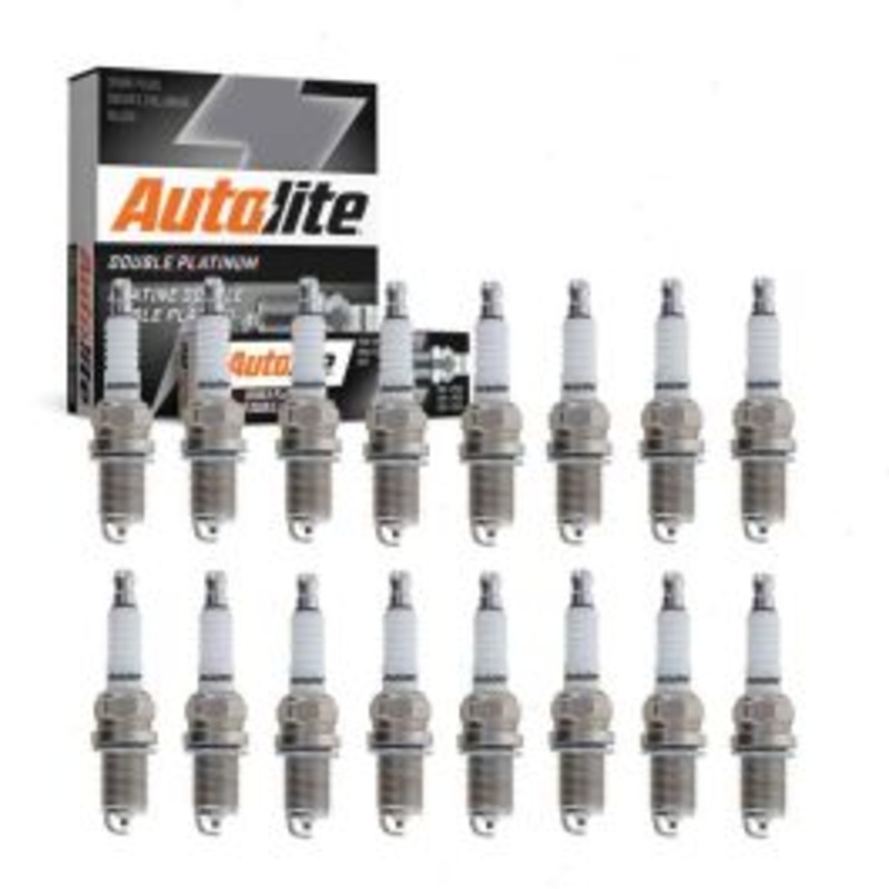 16 pc Autolite Double Platinum Spark Plug for 2005-2006 Mercedes-Benz C55