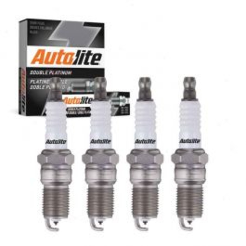 4 pc Autolite Double Platinum Spark Plug for 1985-1989 Merkur XR4Ti
