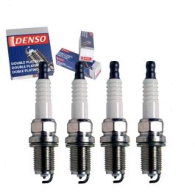 4 pc DENSO Double Platinum Spark Plugs for 1995-2002 Volkswagen Cabrio 2.0L L4