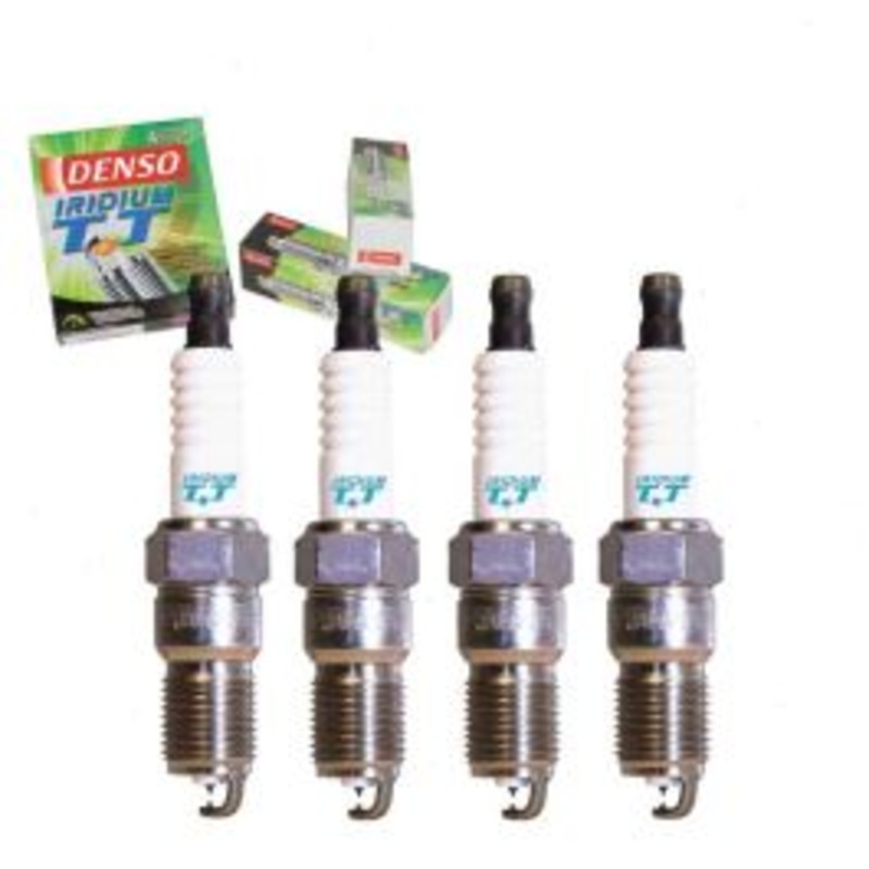 4 pc DENSO Iridium TT Spark Plugs for 1986 Mercury Sable 2.5L L4