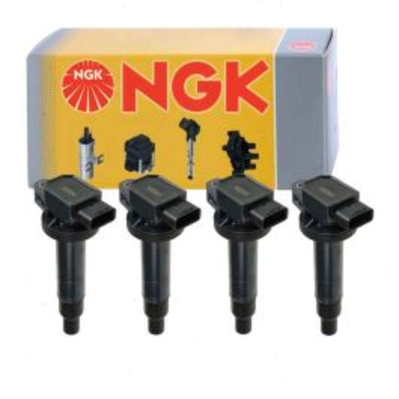 4 pc NGK 48668 U5027 Ignition Coils