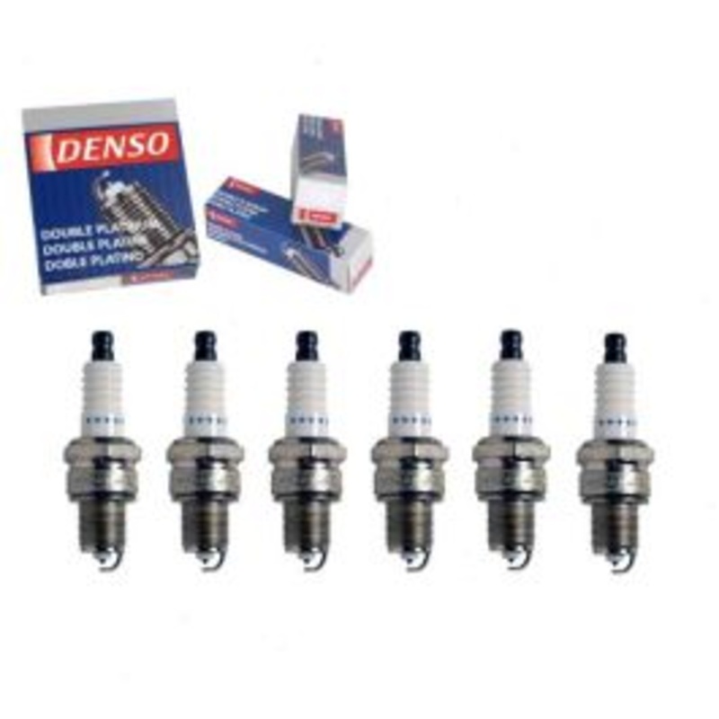 6 pc DENSO Double Platinum Spark Plugs for 1967-1969 GMC C35 C3500 Pickup 4.1L L6
