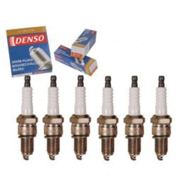 6 pc DENSO Standard U-Groove Spark Plugs for 1960-1961 Plymouth Sport Wagon 3.7L L6