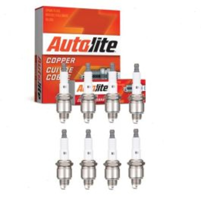 8 pc Autolite Copper Core Spark Plugs for 1955-1958 Darrin Darrin
