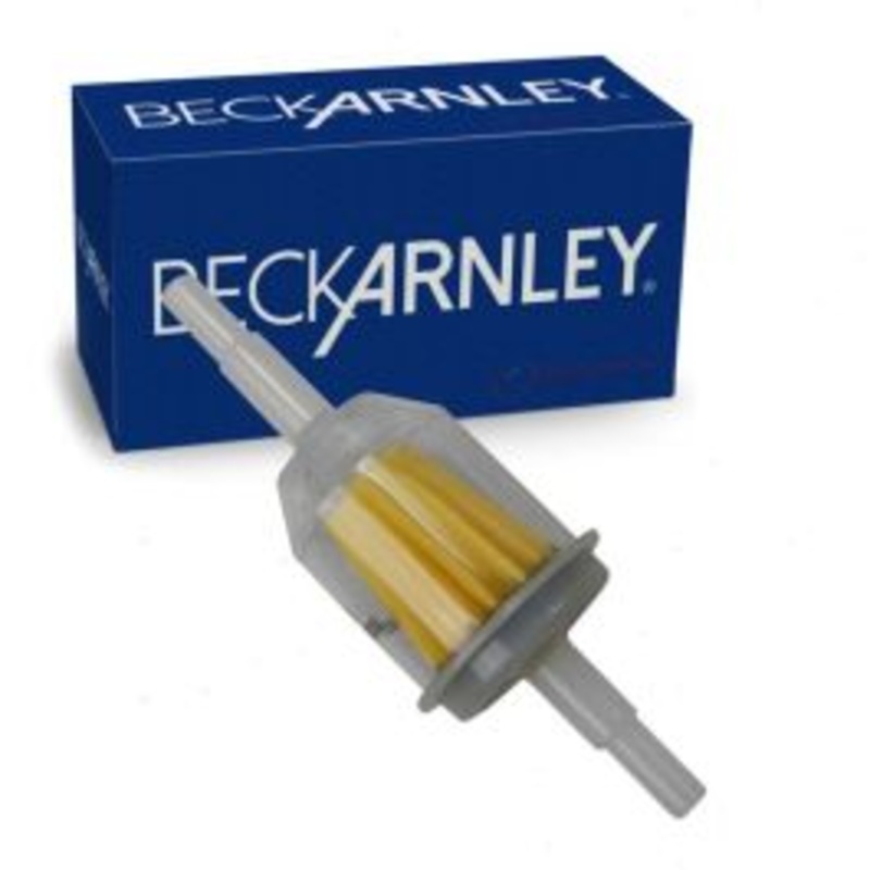 Beck/Arnley Fuel Filter for 1971 Mercury Capri 1.6L 2.0L L4
