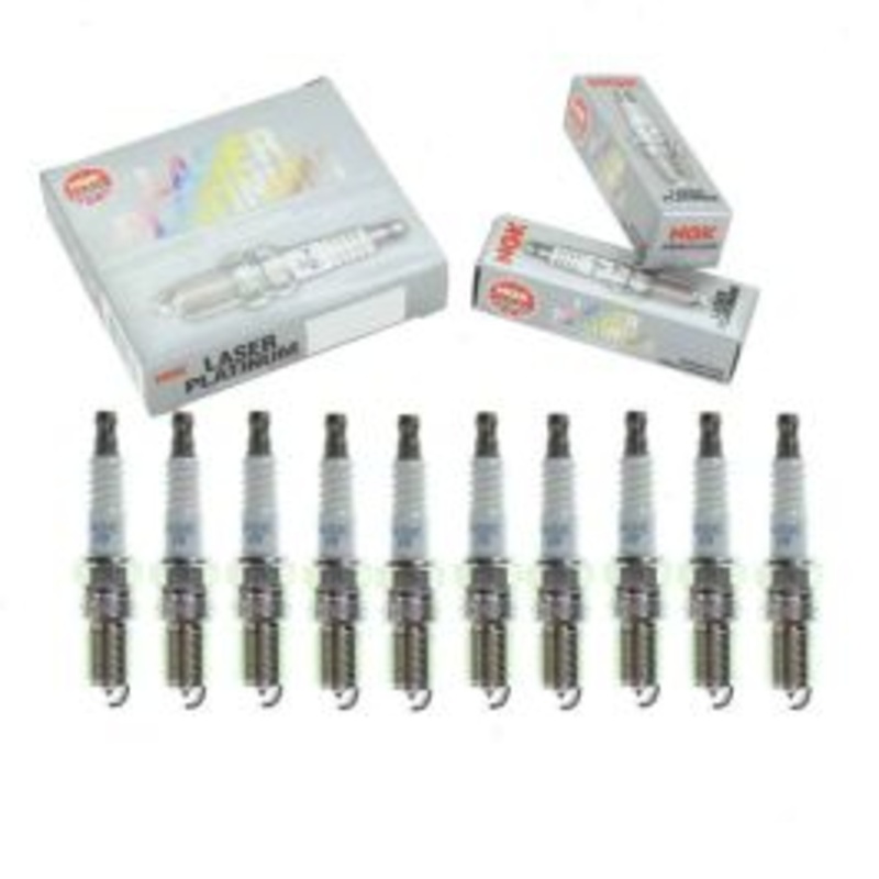 10 pc NGK Laser Platinum 93858 TR5BP12 Spark Plugs