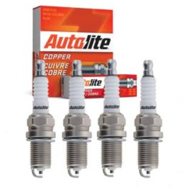 4 pc Autolite Copper Core Spark Plugs for 1995-1998 Nissan 200SX 1.6L 2.0L L4