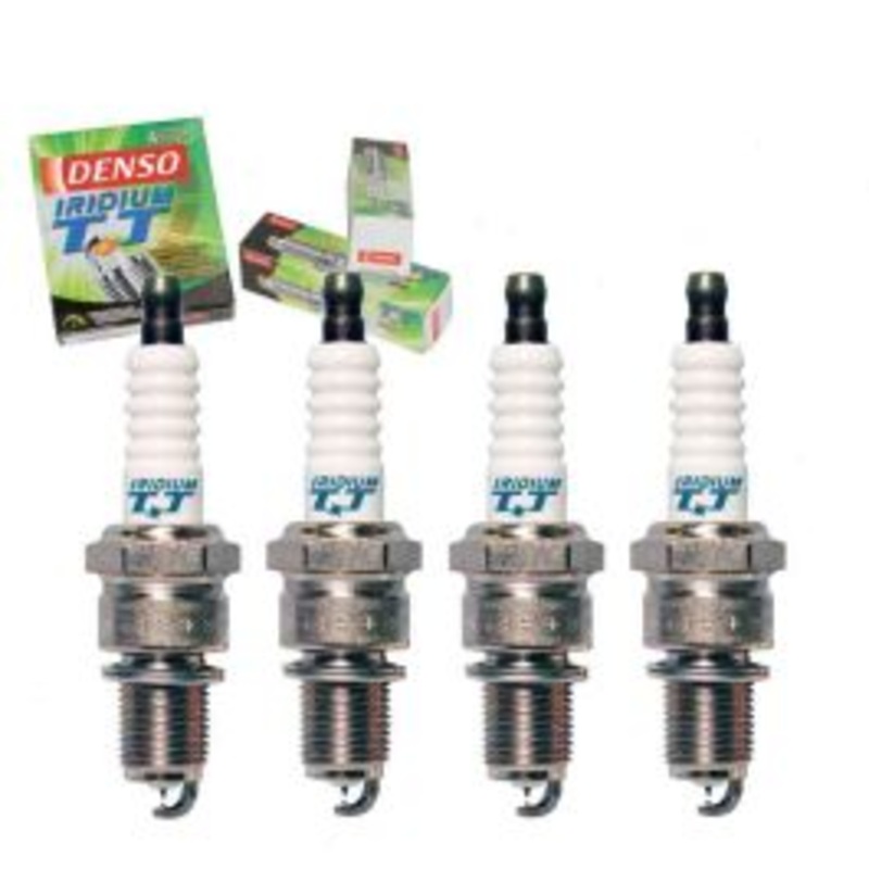 4 pc DENSO Iridium TT Spark Plugs for 1987-1989 Porsche 944 2.5L 2.7L L4